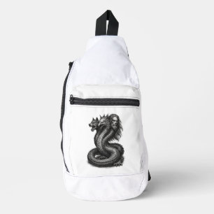 Bune Demon Three Faces, One Power Sling Bag