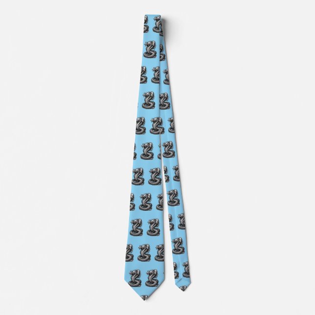 Bune Demon Three Faces, One Power Tie (Front)