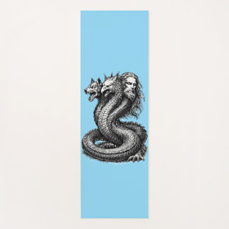 Bune Demon Three Faces, One Power Yoga Mat