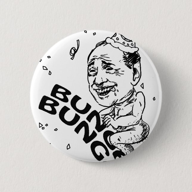 Bunga Bunga 6 Cm Round Badge (Front)