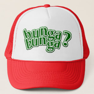 Bunga bunga trucker hat