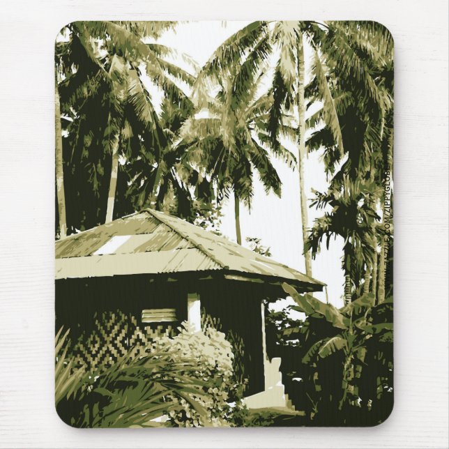 Bungalow Mouse Mat (Front)
