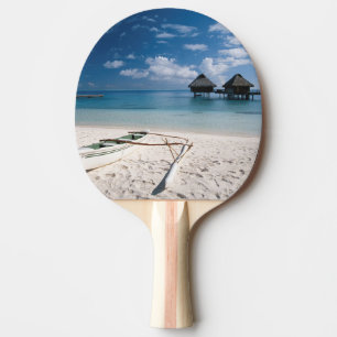 Bungalows from beach Motu Toopua Ping Pong Paddle