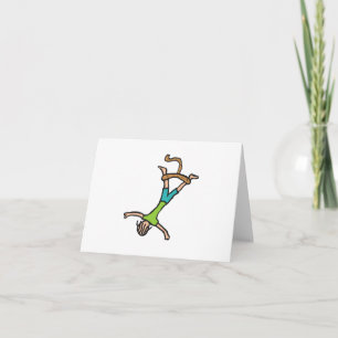 Bungee Jumping Card