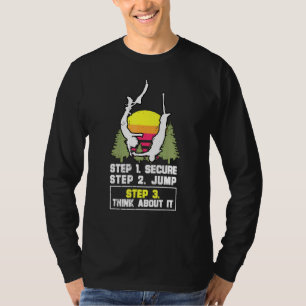 Bungee Jumping Free Fall Harness Jumping Rubber Co T-Shirt