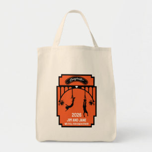 Bungee Jumping Wedding Gift Tote Bag