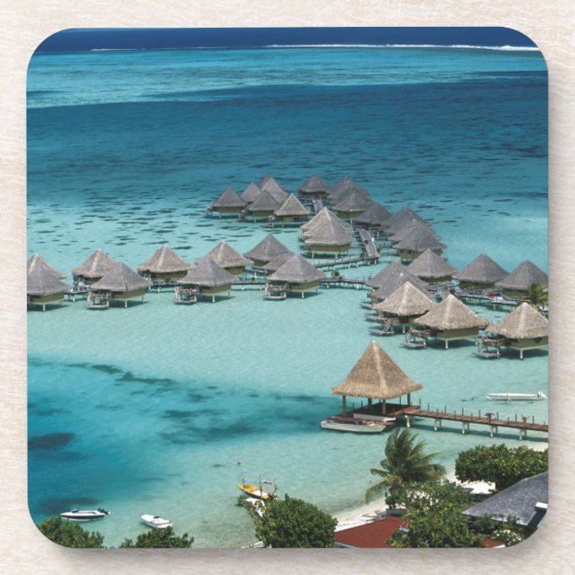 Bunglows of Beachcomber Hotel Coaster (Front)