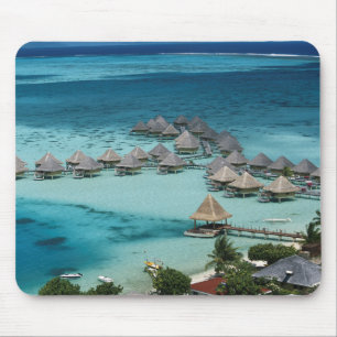 Bunglows of Beachcomber Hotel Mouse Mat