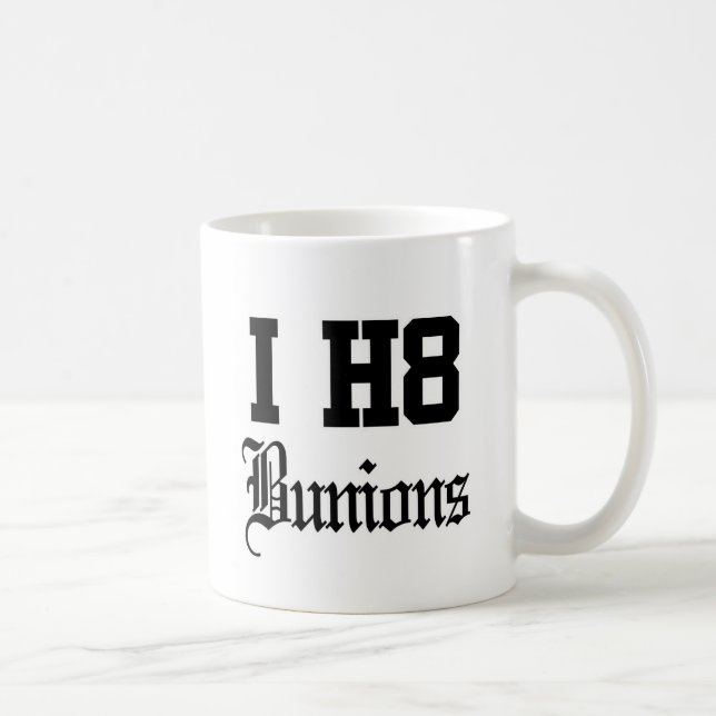 bunions coffee mug (Right)