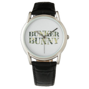 BUNKER BUNNY CAMO / CAMOUFLAGE WATCH