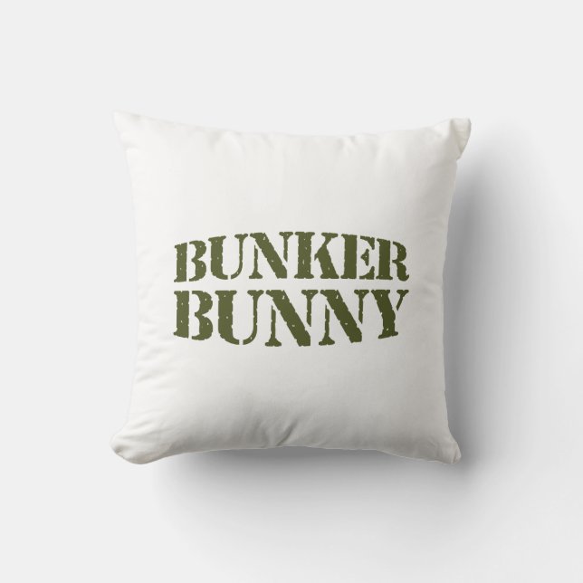 BUNKER BUNNY CUSHION (Front)
