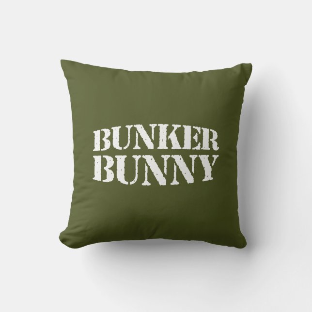 BUNKER BUNNY CUSHION (Front)
