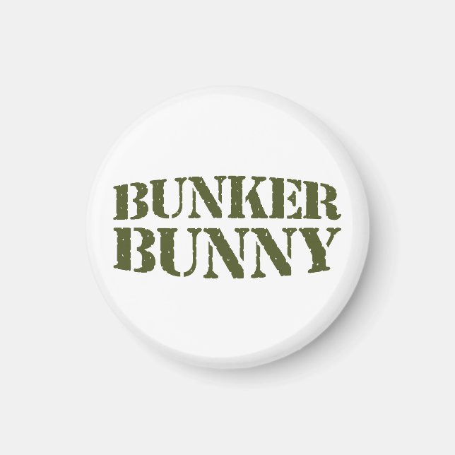 BUNKER BUNNY MAGNET (Front)