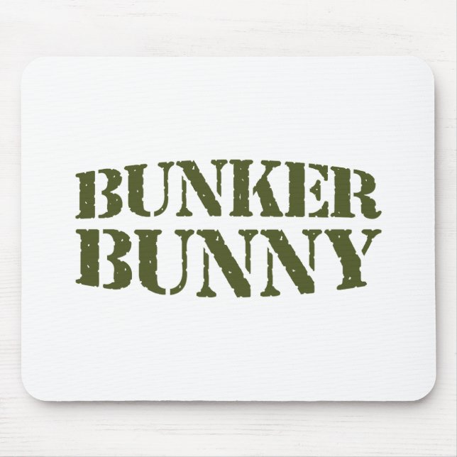 BUNKER BUNNY MOUSE MAT (Front)