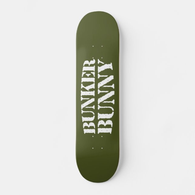 BUNKER BUNNY SKATEBOARD (Front)