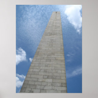 Bunker Hill Monument In Boston Poster