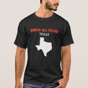 Bunker Hill Village Texas USA State America Travel T-Shirt