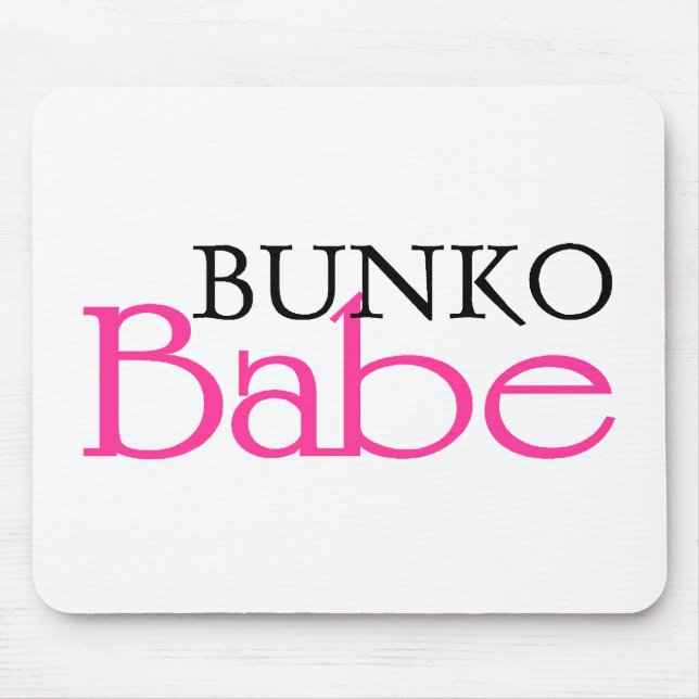 Bunko Babe Mouse Mat (Front)