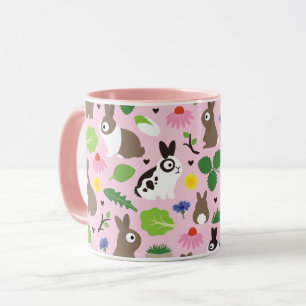 Bunnies And Their Treats Mug