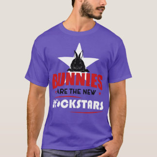 Bunnies are rockstars T-Shirt