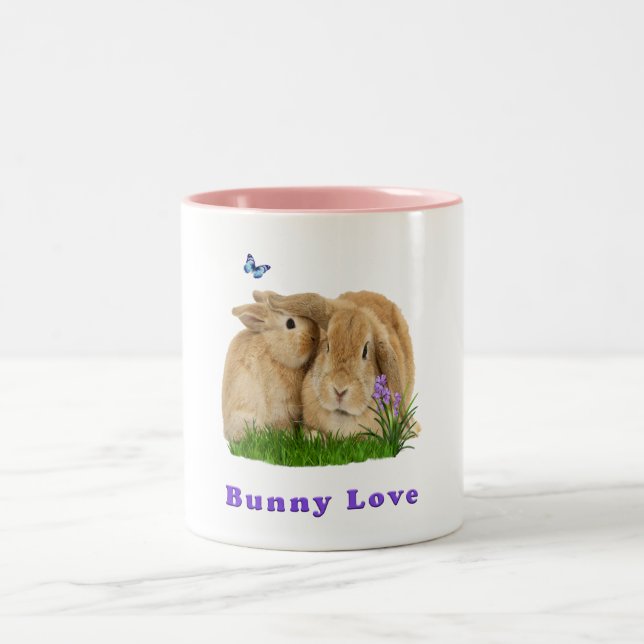 Bunnies coffee  mug (Center)