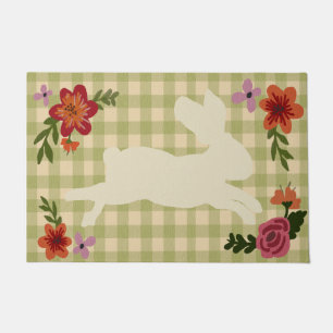 Bunnies Doormat, Rabbits Doormat,Funny Rabbit Gift Doormat