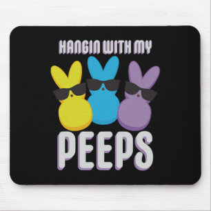 Bunnies Easter Hangin With My Bunnies Cool Bunnies Mouse Mat