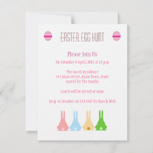 Bunnies Invitation