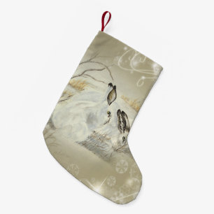 Bunnies/Rabbits Christmas Stocking