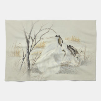 Bunnies / Rabbits Tea Towel
