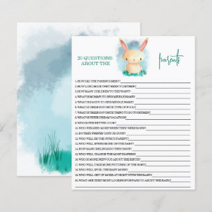 Bunny - 20 Questions about the Parents game