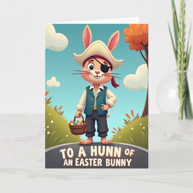 Bunny Adventure Holiday Card (Front)