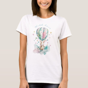 Bunny AERONAUT Cute, Personalized T-Shirt