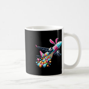 Bunny Aeroplane Easter Egg Mens Kids Boys Easter A Coffee Mug