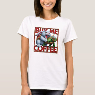 Bunny and Turtle: Buy Me A Coffee T-Shirt