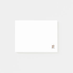 Bunny Art Cute Rabbit Hare Design Men Women Kids Post-it Notes