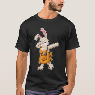 Bunny as Hairdresser with Comb & Scissors T-Shirt