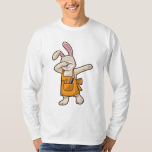 Bunny as Hairdresser with Comb & Scissors T-Shirt