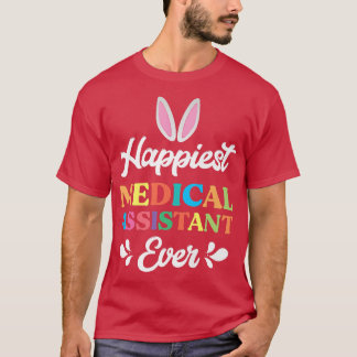 Bunny Assistant Nurse Easter Hoppiest Medical Assi T-Shirt