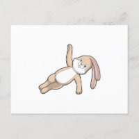 Bunny at Yoga Stretching