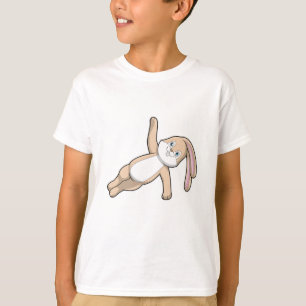 Bunny at Yoga Stretching T-Shirt