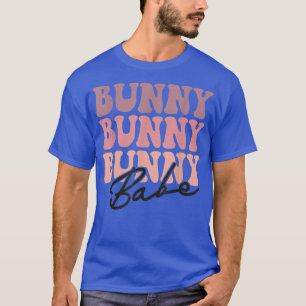 Bunny Babe Happy Easter Day  T-Shirt