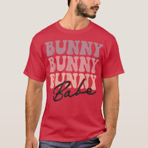 Bunny Babe Happy Easter Day T-Shirt
