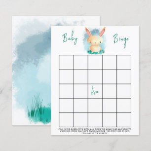 Bunny Baby shower bingo game