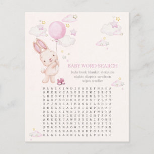 Bunny Baby Shower Girl Game
