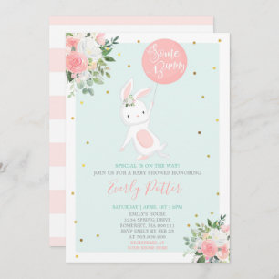 Bunny Baby Shower Invitation Some Bunny Special