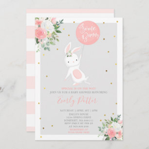 Bunny Baby Shower Invitation Some Bunny Special
