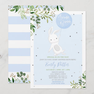 Bunny Baby Shower Invitation Some Bunny Special