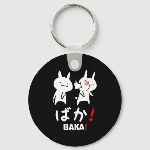 Bunny Baka Rabbit Slap Gift Really Cute Bunny Key Ring