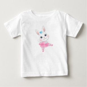 Bunny Ballerina Baby T-Shirt